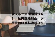 秋天小生意摆摊赚钱吗？，秋天摆摊创业，小生意的旺季与收益分析