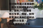 探讨如何通过直播盈利，抓住互联网流量的红海，借助JRS直播赚钱小生意，揭秘，如何在直播红海中打造利润丰厚的小生意 - JRS直播赚钱的方法