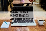 肇民科技(301000.SZ)：拟推149.60万股的2024年限制性股票激励计划