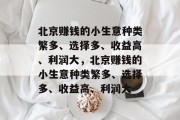 北京赚钱的小生意种类繁多、选择多、收益高、利润大，北京赚钱的小生意种类繁多、选择多、收益高、利润大