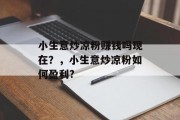 小生意炒凉粉赚钱吗现在？，小生意炒凉粉如何盈利?