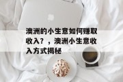 澳洲的小生意如何赚取收入？，澳洲小生意收入方式揭秘