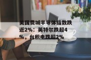 美国费城半导体指数跌近2%：英特尔跌超4%，台积电跌超2%