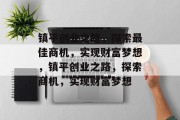 镇平创业之路，探索最佳商机，实现财富梦想，镇平创业之路，探索商机，实现财富梦想