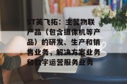 ST英飞拓：主营物联产品（包含摄像机等产品）的研发、生产和销售业务，解决方案业务和数字运营服务业务
