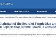 突然刷屏！美联储主席，传来重磅！鲍威尔正在考虑辞职？