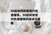 90后如何利用现代机遇赚钱，90后利用现代机遇赚钱的秘诀与策略