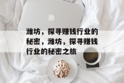潍坊，探寻赚钱行业的秘密，潍坊，探寻赚钱行业的秘密之旅
