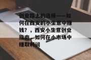 创业路上的选择——如何在西安的小生意中赚钱？，西安小生意创业指南，如何在小市场中赚取利润