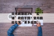 日元跳涨近3% “实锤”政府干预？官方回应引发“更多遐想”