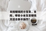 阜阳赚钱的小生意，阜阳，哪些小本生意赚钱又适合新手操作?