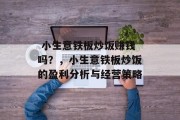  小生意铁板炒饭赚钱吗？，小生意铁板炒饭的盈利分析与经营策略
