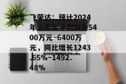 飞荣达：预计2024年上半年净利润为5400万元~6400万元，同比增长1243.65%~1492.48%